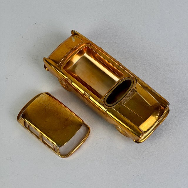 1960s Vintage Toyopet 'Tiara' Model Gold Plated Metal Car Memorabilia For Sale In New York - Image 6 of 11
