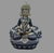 Tibetan Gilt Bronze Amitayus Buddha Statue Turquoise Inlay Sealed 8” For Sale - Image 6 of 10