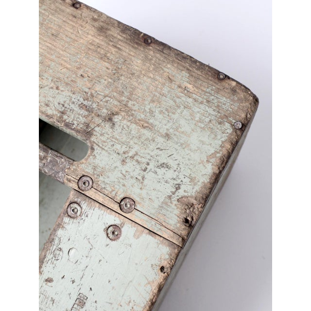 Vintage Bell System Wood Tool Box For Sale - Image 17 of 17