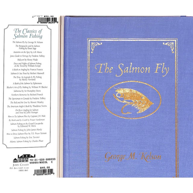 KELSON, George [510] pp. John Culler & Sons 1995 9 1/4" x 6 3/8" The Salmon Fly - How to Dress It and How to Use It is a...