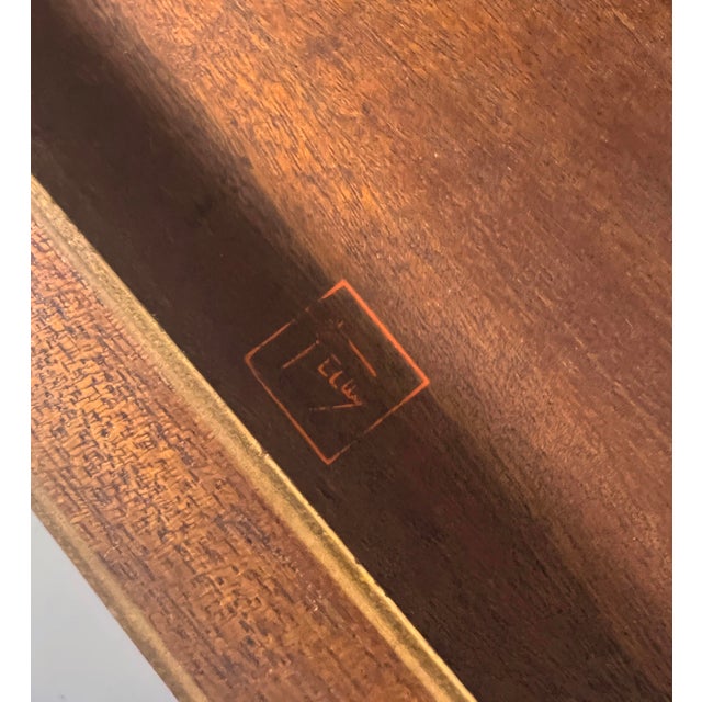 C. 1950s Frank Lloyd Wright Taliesen Writing Desk and Chair for Henredon For Sale - Image 9 of 18