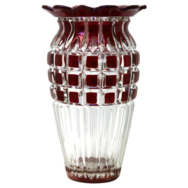 Bohemian Geometric Vase For Sale - Image 9 of 9