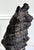 Asian Rare Chinese Antique Black and White Lingbi Scholar Stone on Display Stand For Sale - Image 3 of 18