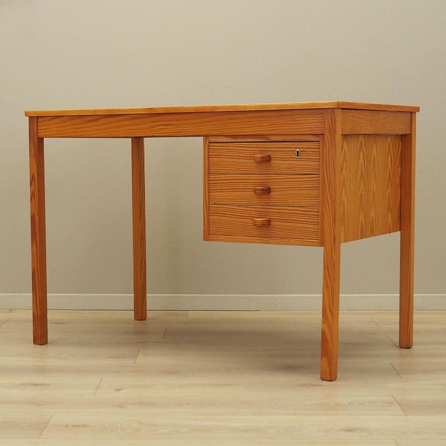 Danish Pine Desk, 1970s For Sale - Image 17 of 17