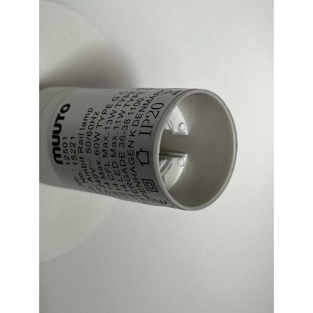 Muuto Ambit Rail Lamp, ceiling lamp, design, Denmark. Muuto Lamp, ambit rail lamp model. measures 120 x 19 cm. diameter 25...