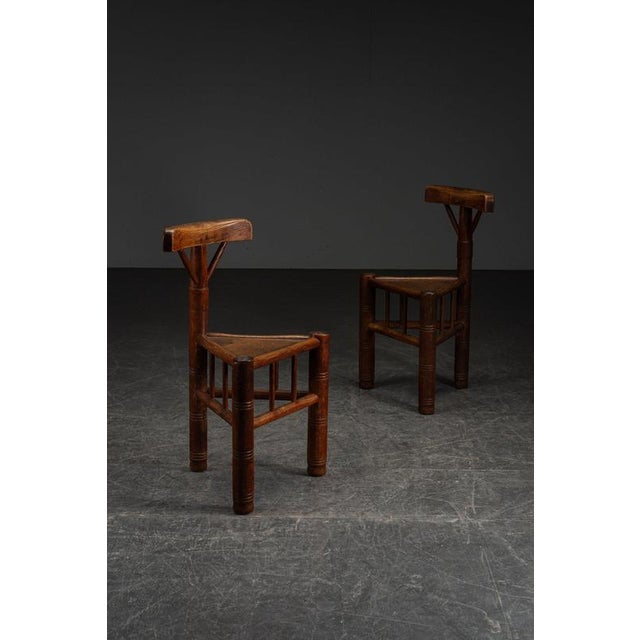 Swedish Tripod Accent Chair, 1960s For Sale - Image 14 of 15