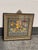 Design Plus Gallery presents a Fifth Rank Badge from the Qing Dynasty. The square embroidered panel has a golden peasant...