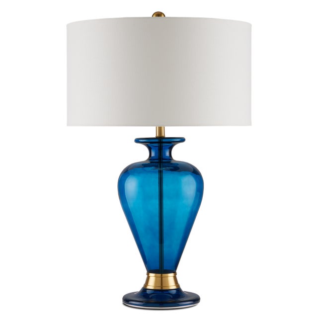 Shaped like one of the famed vessels that would bring any inheritor good fortune, the Aladdin Table Lamp doesn’t have a...