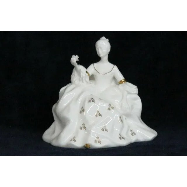 Royal Doulton Antoinette HN2326 English Bone China Porcelain Figurine For Sale - Image 11 of 11