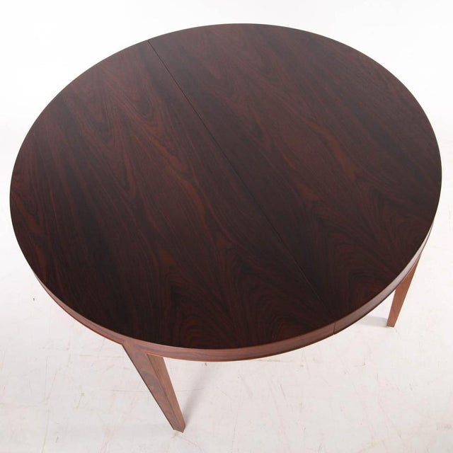 1960s Extendable Rosewood Dining Table, 1960s For Sale - Image 5 of 14