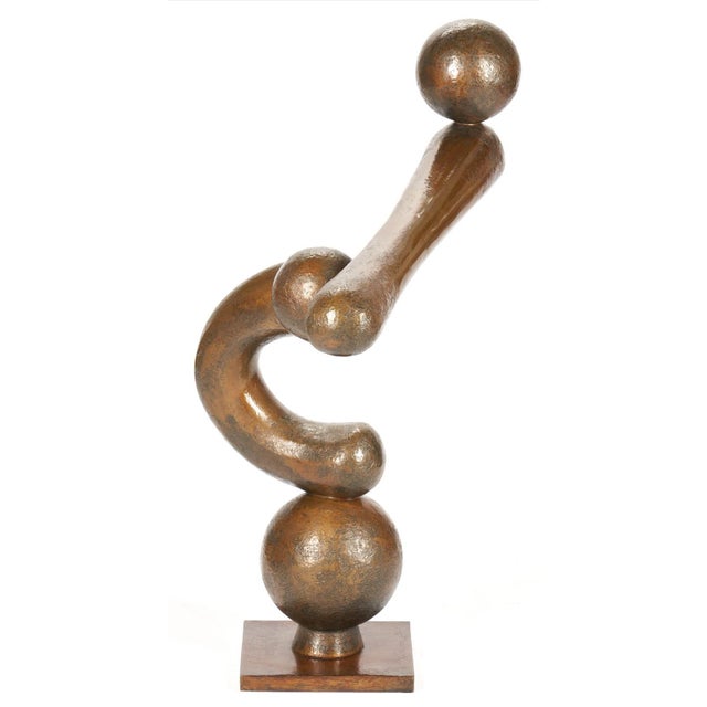 Late 20th Century Andreas Loewy Bronze Sculpture, "Playtime" For Sale - Image 6 of 8
