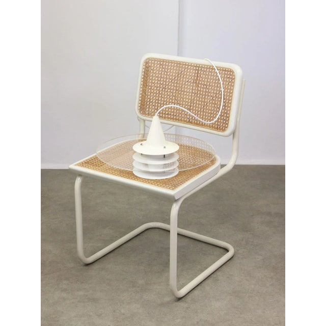 Scandinavian Duett Acrylic Glass and Metal Pendant Lamp from Landskrona Sweden, 1990s For Sale - Image 18 of 18