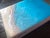 Abstract White Sand Beach #31 by Ana Hefco | Layered resin on wood panel aerial view of a beach scene For Sale - Image 3 of 4