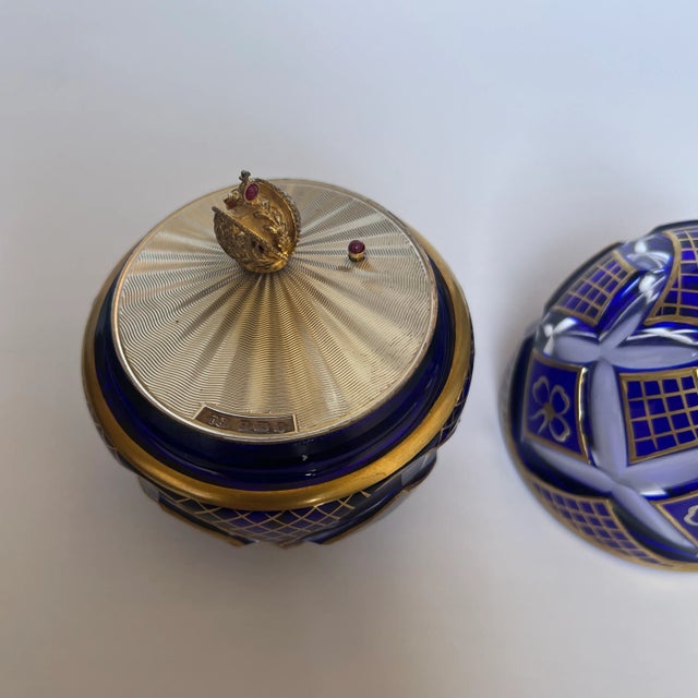 1900s Theo Faberge Winter Egg St. Petersburg Collection For Sale In Los Angeles - Image 6 of 12