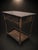 Antique Oak Hall Side Table with Trapezoid Top and Turned Legs, 1900 For Sale - Image 3 of 8