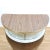 Mid-Century Modern Vintage 1960s Barrel Shaped Dry Bar Liquor Cabinet For Sale - Image 3 of 12