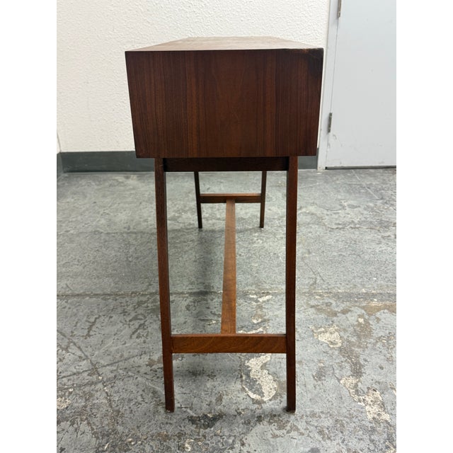 2020s West Coast Modern Handcrafted Entry Way Console For Sale - Image 5 of 12