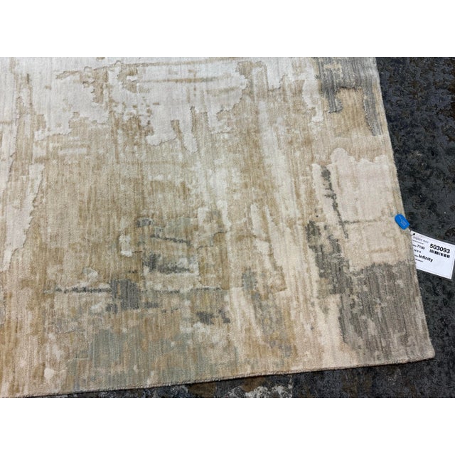 10ft X 14ft Exquisite Rugs Infitiny Collection 7130, Silver/Beige For Sale - Image 9 of 12