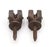 Pair of Antique Cast Iron Window Sash Pulleys For Sale - Image 4 of 10