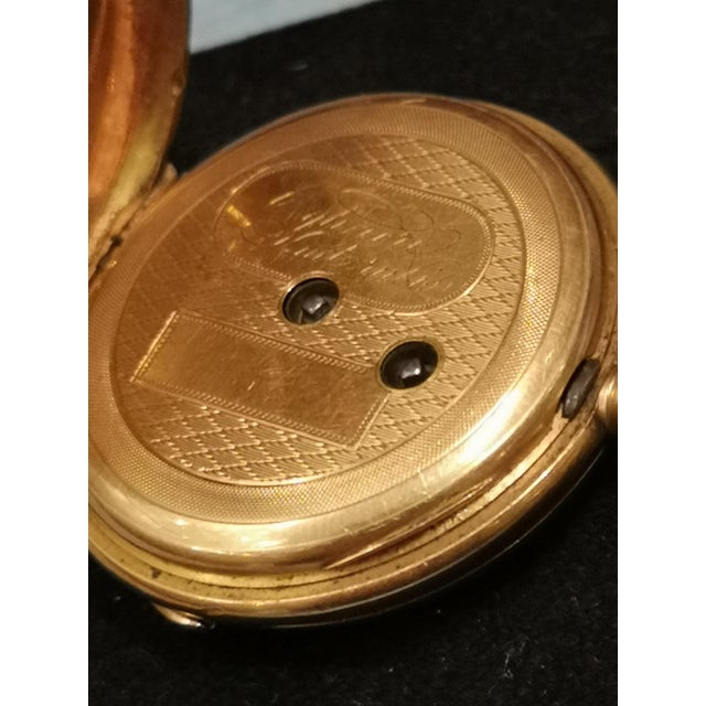 Gold Pocket Watch with Key, France For Sale - Image 5 of 12