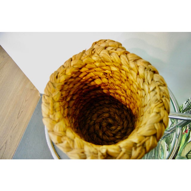 Brutalist Wastepaper Basket from Frida Minet & Adrien Audoux, 1950s For Sale - Image 3 of 8