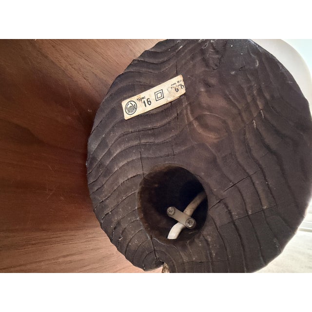 Brutalist Model 16 Wall Lamp in Pine and Opal Glass from Temde Leuchten, 1970s For Sale - Image 15 of 16