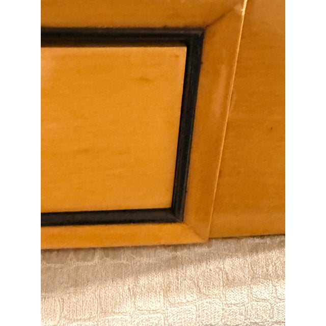 Art Deco Wall Console With Curved Glass Top For Sale - Image 9 of 15