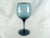 1980s Lenox Blue & Platinum Trim Water Glass Goblets - Set of 8 For Sale - Image 5 of 5