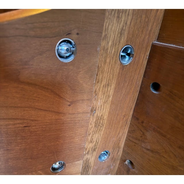 Stickley LaRochelle Queen Sleigh Bed; Solid Cherry; Stickley Marking; Discontinued; Highly Collectible For Sale - Image 12 of 15