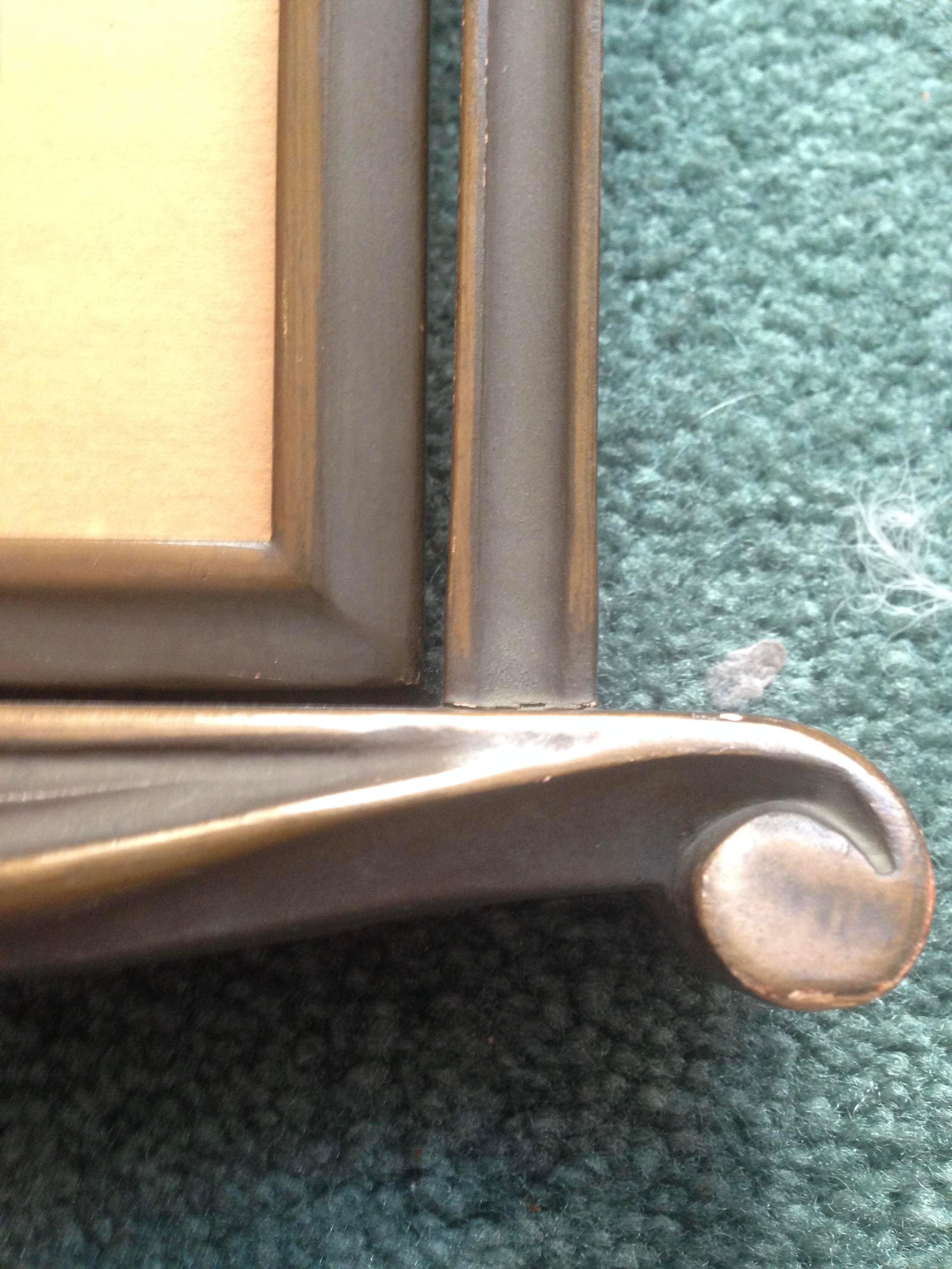 Art Deco Swing Picture Frame Earring Holder-small