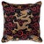 Chinoiserie Schumacher Bixi Velvet 22" Pillow in Sapphire For Sale - Image 3 of 3