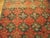 American 1880s Brown Geometric Floral Antique American Hooked Rug 7'2" X 8'9" Knotted Pile Wool Carpet For Sale - Image 3 of 4