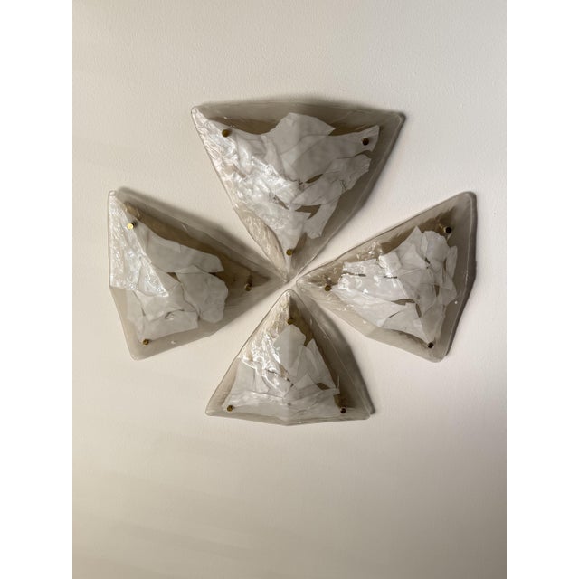 Murano Glass Wall Lamps from La Murrina, 1970, Set of 16 For Sale - Image 13 of 14