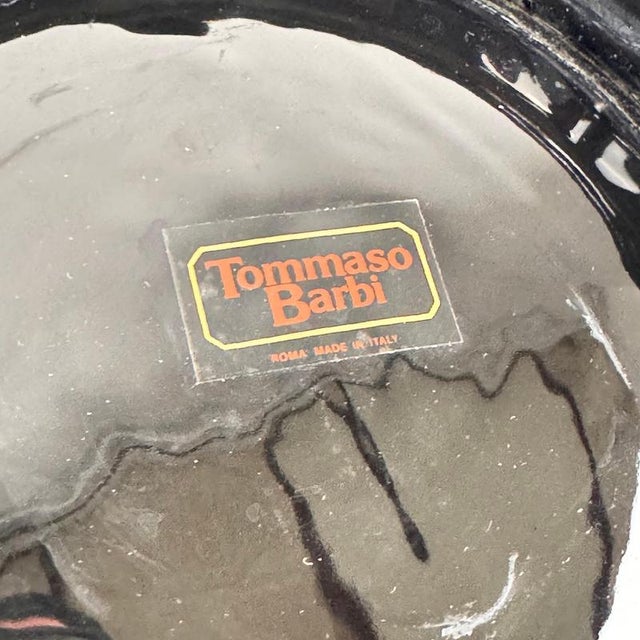 Ceramic Catchall or Centrepiece attributed to Tommaso Barbi, Rome, Italy, 1970s For Sale - Image 15 of 16