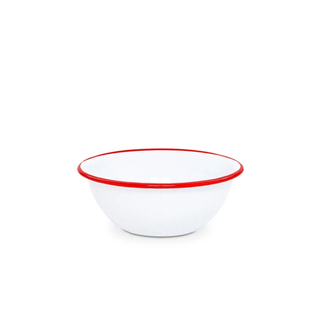 Our Vintage enamelware Cereal Bowl set is the perfect addition to your breakfast table. Stackable and durable these bowls...