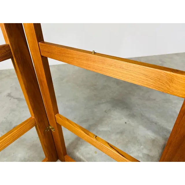 Danish Modern Freestanding Teak Bookcase Shelving Etagere or Wall Unit For Sale - Image 9 of 9