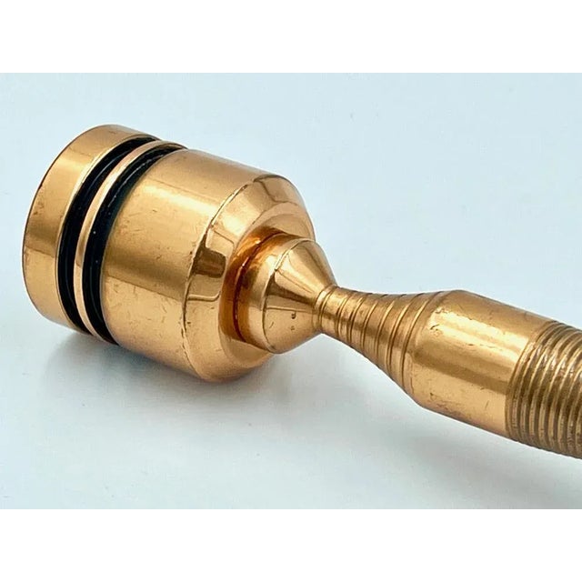 Modern Brutalist Cooper Candleholder, 1970s For Sale - Image 3 of 6