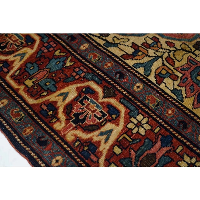 Antique Farahan Sarouk Rug 4'5'' x 6'8'' For Sale In New York - Image 6 of 11