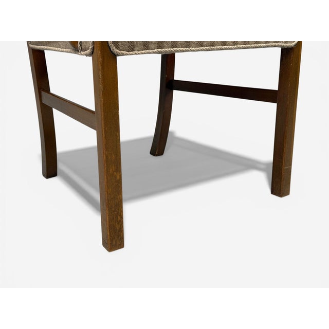 Ole Wanscher, Armchairs, Beech, Fabric, Denmark, 1940s For Sale - Image 10 of 15