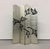 Vintage Midcentury Silver Leaf Botanical Folding Screen With Mirrored Inlays For Sale In West Palm - Image 6 of 7