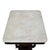 Brown Antique Eastlake Carved Walnut Square Marble Top Table C1890 For Sale - Image 8 of 11