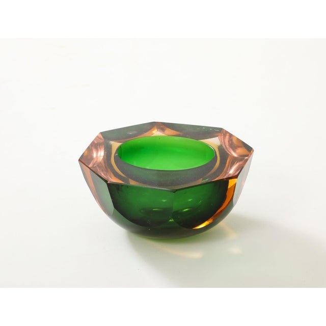 Glass Murano Glass Ashtray, 1960s For Sale - Image 7 of 8