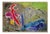 Marc Chagall, Vision of Paris / the Black Sun Over Paris / the Arc De Triomphe, 1953, Lithograph For Sale