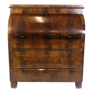 Chatol with Four Drawers in Hand Polished Mahogany, 1820s For Sale