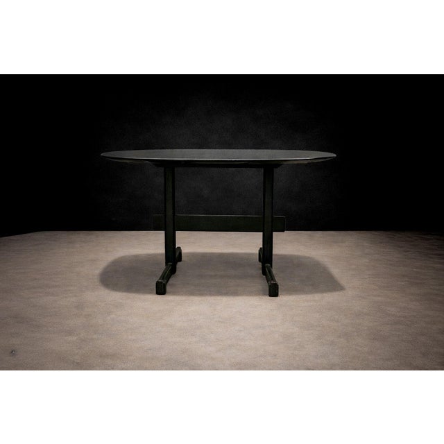 Mid-Century Modern Extendable Table with Ebony Finish, Novo Rumo, 1960s - Lot 144 For Sale - Image 3 of 7