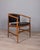 1960s Vintage Wood and Leather Chairs from Isa Bergamo, 1960s, Set of 4 For Sale - Image 5 of 15