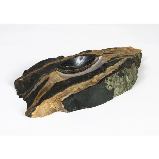 1970s 1970's Stone Slab Catchall With Quartz Veining For Sale - Image 5 of 5
