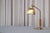 Wood Brass Table Lamp attributed to Carl-Axel Acking, Sweden, 1950s For Sale - Image 7 of 15