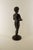 Vintage Classical Figurative Statue Holding Seashell on Round Base For Sale - Image 9 of 18