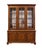 American Drexel Furniture Chatham Oaks Collection Early American Country Style 60" Lighted Display China Cabinet 186-435-6 For Sale - Image 3 of 16
